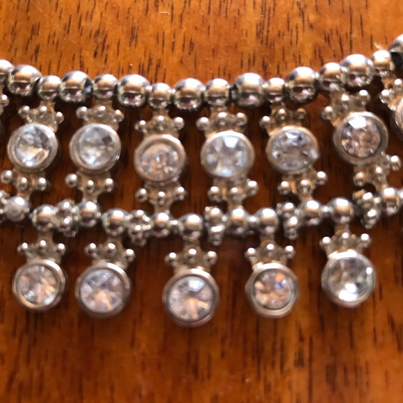 Vintage Rhinestone Necklace - Picture 2 of 6